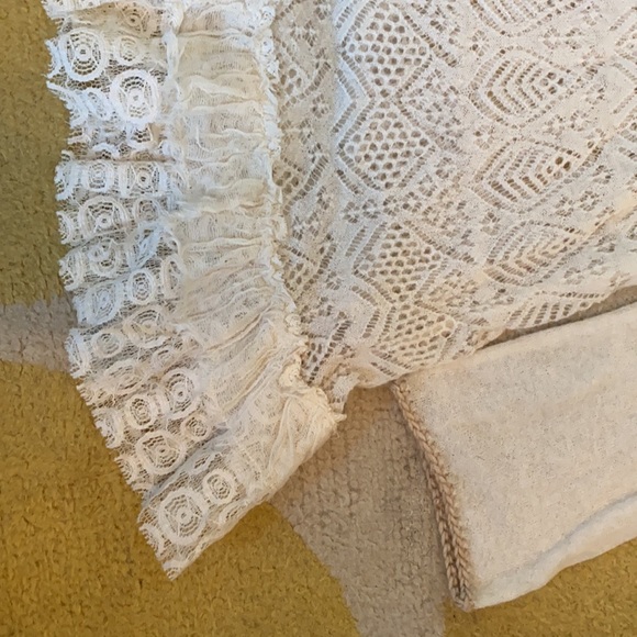 FREE PEOPLE lacy dress/top  size S - Picture 3 of 5